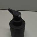 Automatic Soap Dispenser Liquid Touchless: 9oz Black Plastic - Rechargeable Electric Smart 3 Level Adjustable Auto Hand Soap Dispenser - Dish Bathroom Kitchen (Black Gel Type)