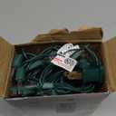 PREXTEX 100 Count Clear Christmas Lights - 20 ft Ultra Bright String Lights with Green Wire for Indoor and Outdoor Use, Christmas Trees, Holidays, Patios and Garden