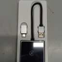 Wireless CarPlay Adapterfor iPhoneSuper mini 2 in 1 Plug Convert Wired to Wireless Car Play Dongle for Apple iOS10+, Instant Connectivity, Fit for Cars with Built-in CarPlay, BlackSilver