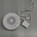 Sound Machine Easysleep White Noise Machine with 25 Soothing Sounds and Night Lights with Memory Function 32 Levels of Volume and 5 Sleep Timer Powered by AC or USB for Sleeping Relaxation (White)