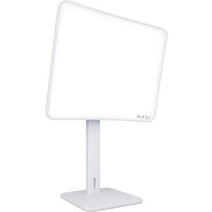 Carex Day-Light Elite Bright Sunlight Therapy Lamp, 10000 LUX Therapy Lamp at 12 Inches, LED Bright White Light with Adjustable Height and Brightness Levels for Mood, White