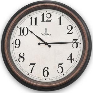 Vintage Wall Clock 18 Inch, Silent Non-Ticking Large Farmhouse Wall Clock
