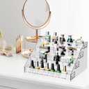 Acrylic Display Shelf,Risers Display Stands,Perfume Organizer,Cupcake Stand,Tiered Display Stand,Sticker Display,Card Stands For Display,Card Display Stand,Figure DisplaySpice Rack(6 Tier)