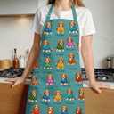 Beagle Aprons for Dog Lover, Adjustable Neck Strap Kitchen Chef Apron