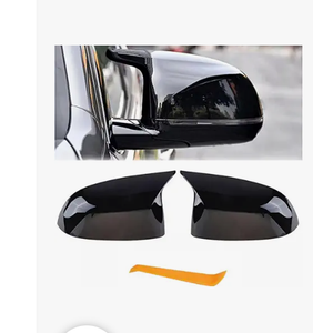 TanReborn M Style Wing Mirror Cover Caps Replacement for BMW X5 G05 X6 G06 X3 G01 X4 G02 Accessories,2PCS Gloss Black M Performance Sport Side View Mirror Housings