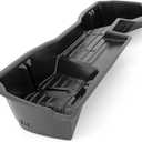 Rough Country Under Seat Storage Box for Chevy Silverado & GMC Sierra 1500/2500HD/3500HD (20072019) Double Cab - Custom-Fit Underseat Organizer Tray with Anti-Skid Thermoplastic Design