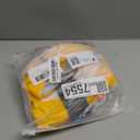 NACOCO Large Dog Raincoat Adjustable Pet Water Proof Clothes Lightweight Rain Jacket Poncho Hoodies with Strip Reflective (XL, Yellow)