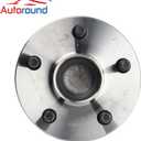 Autoround 512403 Rear Wheel Bearing Hub Assembly fit for Toyota Corolla 2009-2019/Matrix 09-14, Pontiac Vibe 2009-10,1.8L L4 5 Lugs w/ABS [2-Pcs]