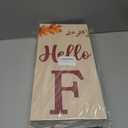 Fall Outdoor Decor Fall Porch Decor Wooden Decorations for Home Autumn Pumpkins Outside Thanksgiving Welcome Sign for Front Door 46.8 Inch