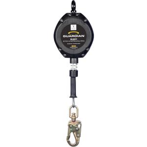 Guardian 42002 Velocity Class 1 Cable Self-Retracting Lifeline (SRL) with Carabiner | 30 ft | Class 1 | ANSI and OSHA Compliant