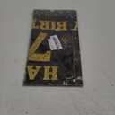 Labeol 3 Pack 70th Birthday Tablecloth, Black and Gold Happy 70th Birthday Decorations, Disposable Plastic Rectangular Table Cover Party Supplies for Men Women