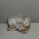 Wiggy Mermaid Blonde Braided Wig with Red-bow Earrings for Women Christmas Cindy Wig with Accessories for Halloween Christmas Costume Party