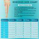 20-30mmHg Compression Pantyhose for Women Graduated Support Compression Tights Closed Toe Medical Compression Stockings High Waist Compression Leggings for Varicose Veins, Edema, DVT Beige, Large