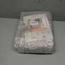 Pauwer 3 Piece Bath Mat Set, Non Slip Plush Bathroom Rugs, Absorbent Shaggy Bathroom Rug Set with U-Shaped Contour Toilet Mat, Brown, 18"x26"+20"x32"