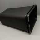 Amazon Basics Trash Can, Rectangular Commercial Office Wastebasket, 10 Gallon (Pack Of 2), Black 