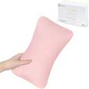 vocheer Small Pillows for Sleeping, 11"x7" Mini Pillow for Travel, Tiny Pillow for Neck, Lumbar, Knee, Wrist, Pets, Cotton Small Back Pillows for Travel, Bed, Office, Machine Washable, Dusty Rose-1pc