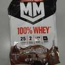 Muscle Milk 100% Whey Protein Powder, Chocolate, 5 Pound, 66 Servings, 25g Protein, 2g Sugar, Low in Fat, NSF Certified for Sport, Energizing Snack, Workout Recovery, Packaging May Vary