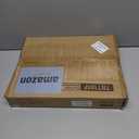 VIMBER Side Table with Charging Station, End Tables with USB Port and Outlets, Nightstands with 2-Tier Storage Shelves and Metal Legs, Sofa Table for Small Space, Living Room, Bedroom UTBT105F (Rustic Brown)