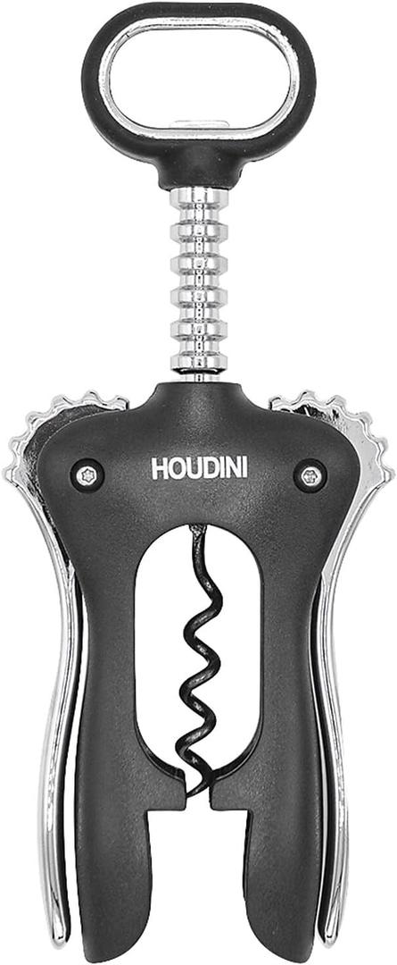 Houdini H1-012901T Winged Corkscrew, 8 inches, Stainless (8 inches, Stainless)