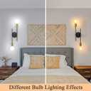 Sputnik Light Fixture, 2 Lights Sputnik Chandelier Semi Flush Mount Ceiling Light Fixture for Bedroom, Dining Room, Bathroom, Hallway, Living Room