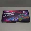 Electronic Drum Set, 9-Drum Practice Pad with Headphone Jack, Roll-up Drum Kit Machine with Built-in Speaker Drum Pedals and Sticks 10 Hours Playtime, Great Christmas for Kids