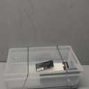 madesmart 2-Tier Organizer, Multi-Purpose Slide-Out Storage with Handles and Dividers for Home and Bath, Easy Assembly, BPA Free, Frost