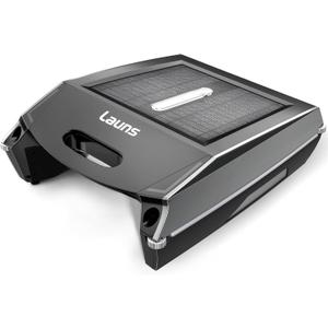 Solar Pool Skimmer Robot, Automatic Floating Cleaner with 8L Debris Basket,Fast Charging, Leaf Skimmer for Above Ground & Inground Pools