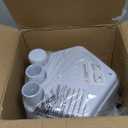 Upgraded 1 HP Utility Sink Pump with PCB Function Upflush to 36FT 2200GPH Under Sink Pump with 3 Water Inlets 1 Outlets Macerating Toilet System for Sink Shower Wash Bin Urinal Kitchen Basement