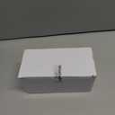 1000pcs Clear French False Nails Tips Press on Fake Nails Half Cover Acrylic Nails Artificial Nails Extension 10 Sizes for Nail Salons and DIY Nail Art(2x500pcs)