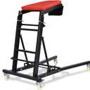 THDUGG Large Topside Creeper 48"-64" Height Range, 400 LBS Capacity Automotive Creeper Top Side Creeper Foldable Car Creeper with 4 Caster Wheels and Padded Deck for Auto Repair Maintenance