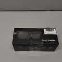 AI Smart Glasses with Voice Assistant, 8MP HD Camera Glasses, 1080P Video Recording Sunglasses, Dual Core Chip Noise Reduction, RealTime Translation, Interchangeable Blue Light & UV Protection Lenses