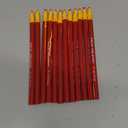 Dixon Industrial Phano Peel-Off China Marker Pencils, Red, 12-Pack (00079)