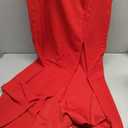 WOOSEA Women Sleeveless V Neck Split Evening Cocktail Long Dress, XL
