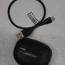 Bose Ultra Open Earbuds - Bluetooth Open Ear Earbuds with OpenAudio for Awareness, Clip-On Design for Comfort, Water Resistant, Up to 48 Hrs of Playtime, Black