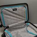 Wrangler 22" Hardside Spinner Carry-On Luggage, Teal