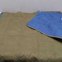 Smiry Waterproof Dog Bed Cover Blanket, Soft Reversible Pet Blanket, Washable Leakproof Cats Dogs Couch Cover for Sofa, Couch, Furniture, Plaid (30x70 Inch, Green/Navy)