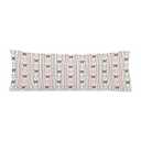 FITIE Coquette Green Christmas Candy Cane Striped Body Pillow Cover 20x54, Coquette Christmas Decor, Red and Green Preppy Xmas Winter Holiday Long Pillow Cover Cases for Couch Bed