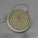 Scalp Massager with Double-Layer Bristles,Anti-Slip Rich-Lathering Hair Washing Shampoo Brush,Curved Scalp Scrubber with Better Head Fit for Dandruff Removal,Wet&Dry Use Scalp Stimulator. (Blue)