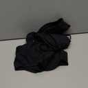 Edelqual Women's High Waisted Bikini Sets Two Piece Swimsuit Tummy Control Bathing Suit V Neck Swimwear 2025 Swim Suit (Medium, Black)