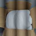 Mellow Marshmellow Comforter, Oeko-TEX Fabric (Gray, Full/Queen)