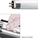 T5 UVB Reptile Light Tube, UVB10.0 24W T5 Lamp Tube for Reptiles, Bearded Dragon UVB Light, Terrarium Liner Bulb Bar for Lizard,Length 22'' (T5 UVB Tube, 24Watt)