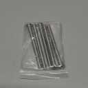 uxcell 5/16-18x4 Button Head Socket Cap Screws, 5pcs 304 Stainless Steel Fasteners Hex Bolts Screws, Full Thread Hex Drive Screws