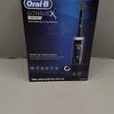 Oral-B Genius X Limited Rechargeable Electric Toothbrush with 1 Replacement Brush Head, Travel Case, Midnight Black
