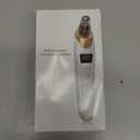 2026 Blackhead Remover with 5 Suction Heads & 4 Gold Extractor Needles, Electric Blackhead Vacuum Pore Vacuum for Deep Facial Cleaning, USB Rechargeable for Women & Men-Khaki