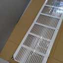Fits 30x8 Duct Opening | Steel Return Air Grille by Handua | Vent Cover Grill for Sidewall & Ceiling | White | HVAC Cold Air Intake Grille 