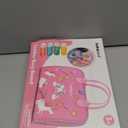 hahaland Toddler Busy Board Montessori Toys for 3 Year Old Girl Gifts, Educational Learning Toys with Life Skills, Alphabet, Number, Shape, Color, Easter Basket Stuffers Travel Sensory Busy Book Age 3