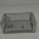 Chipmunk Trap Squirell and Rat Trap Cages That Works, Humane Mouse Trap for Home | Catch and Release | Reusable and Durable | No Kill Animal | for Inside Home and Outdoor Use