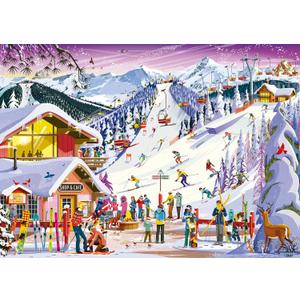Ravensburger Slopeside Spirit 1000 Piece Jigsaw Puzzle
