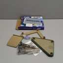 Keedolla Small Aquatic Turtle Pier Floating Dock Basking Platform Area for Aquarium Fish Tank, Decorative Aquarium Turtle Reptile Basking Platform with Ramp Ladder