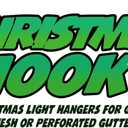 50 Count | for gutters with Perforated or mesh Gutter Guard | Clips | Hangers | to Hang Christmas Lights on gutters with Gutter Guard in Place | Clip | Made in USA